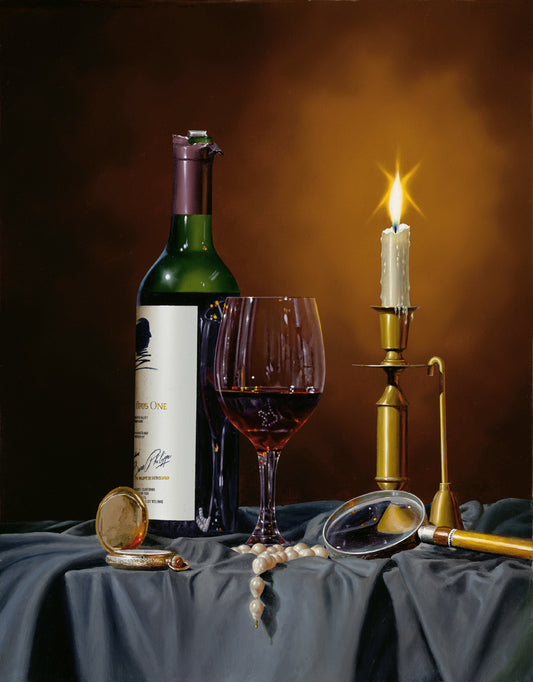 First Sip - Print on Canvas